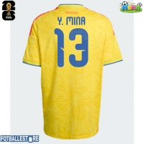 Colombia Yerry Mina #13 Hjemmedrakt VM 2026 Kortermet